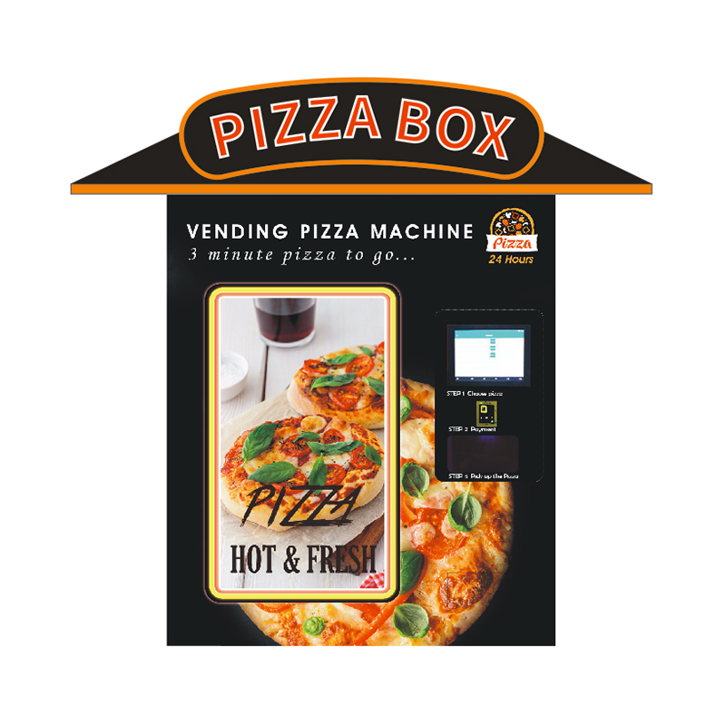Máquina expendedora de pizza al aire libre PA-C6-C en 24 horas
