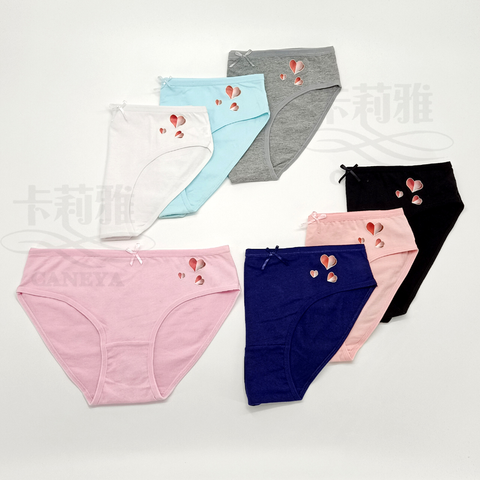 Bragas breves completas de algodón con estampado de patrón lindo de Ladie