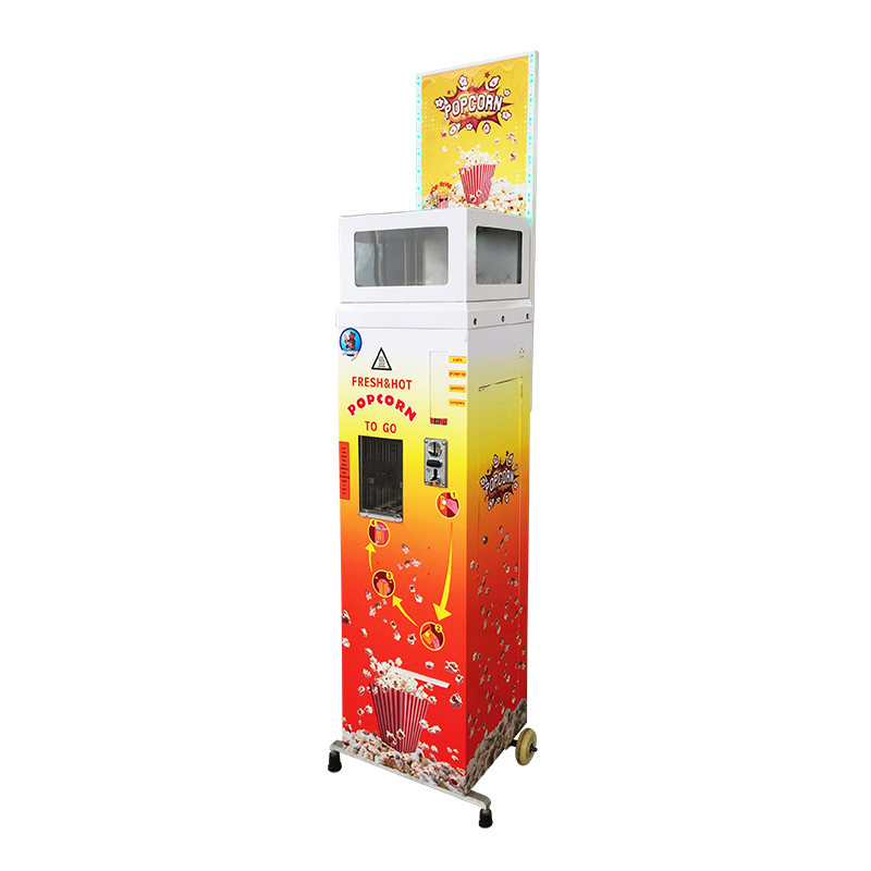 Máquina expendedora automática de palomitas de maíz