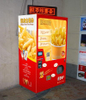 Máquinas expendedoras que pueden cocinar patatas fritas